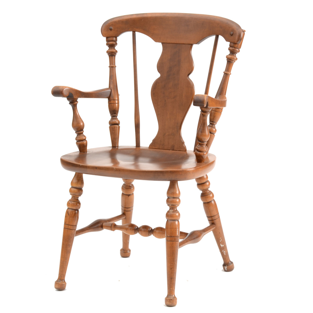 Heywood Wakefield Maple Armchair