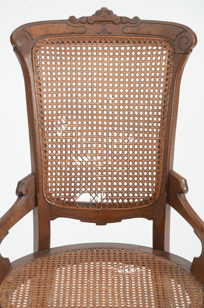 Victorian Walnut Rocking Chair