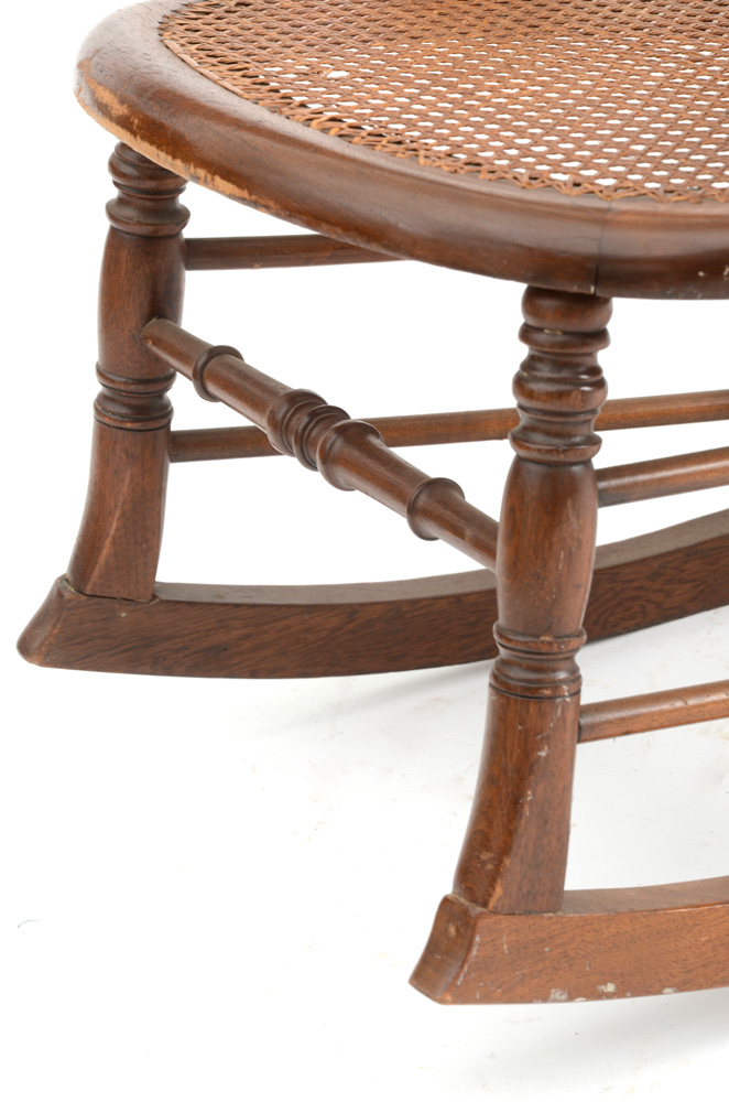 Victorian Walnut Rocking Chair