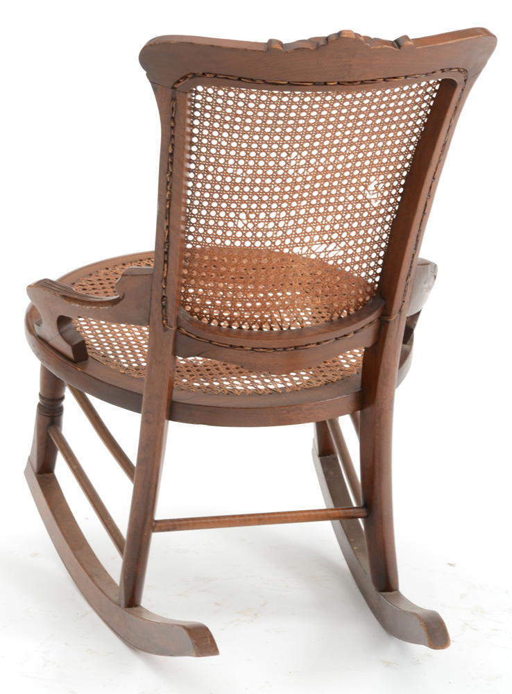 Victorian Walnut Rocking Chair