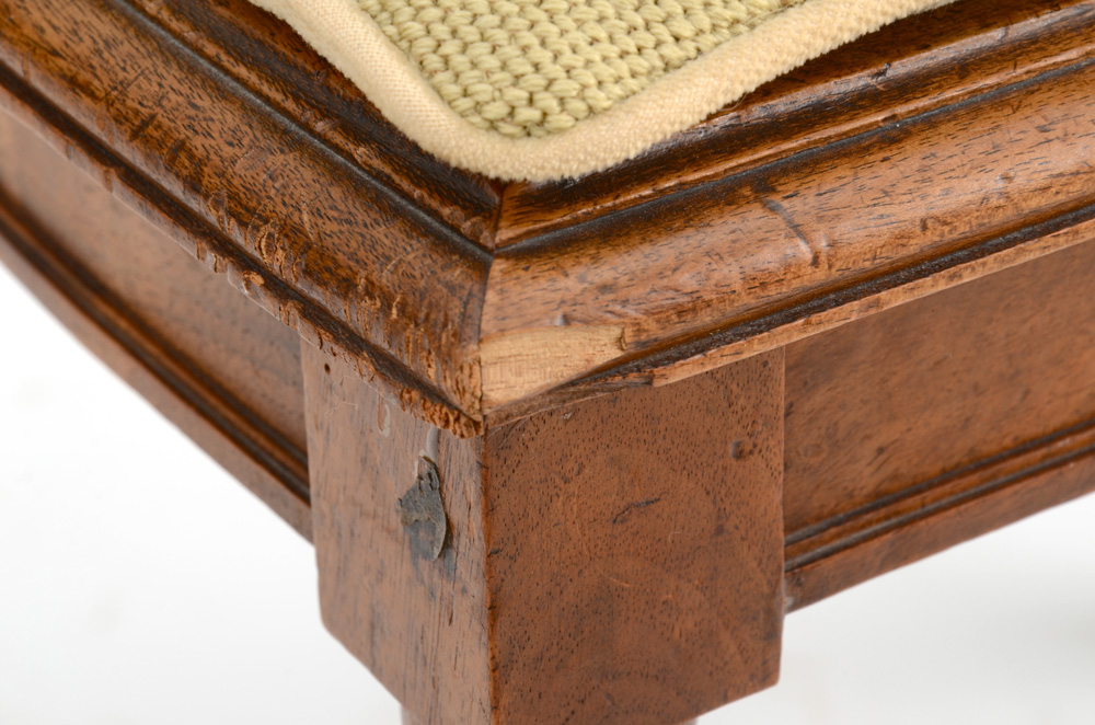 Pair of French Style Caned Side Chairs