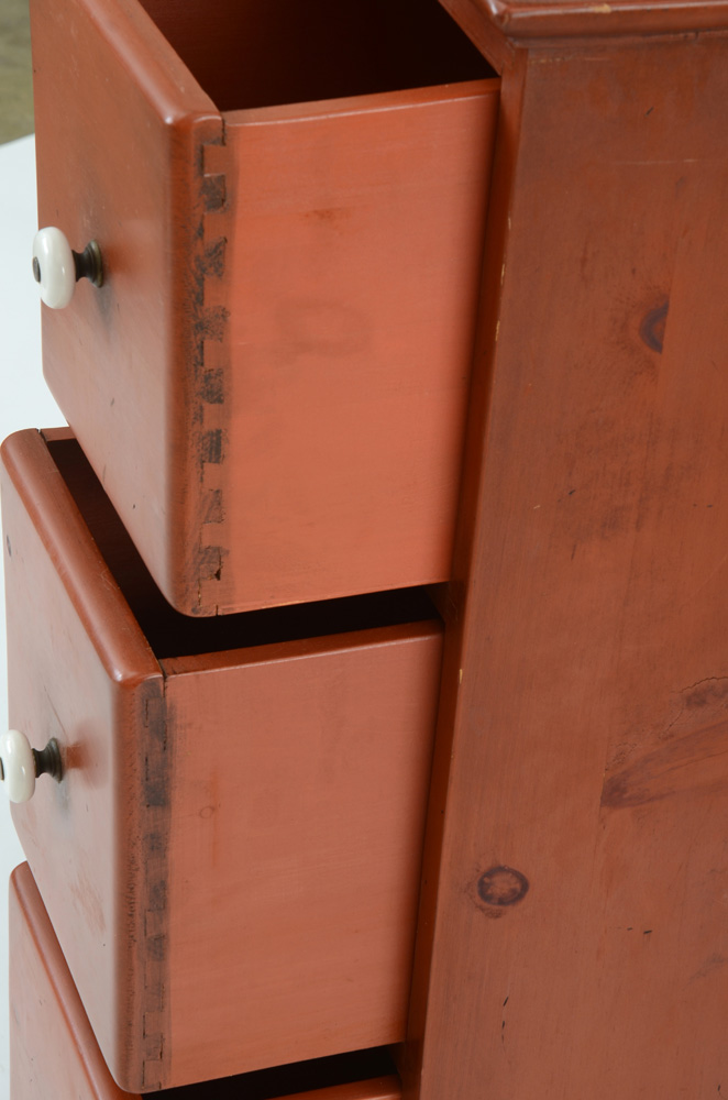 Vintage Pine-Tique Chest of Drawers