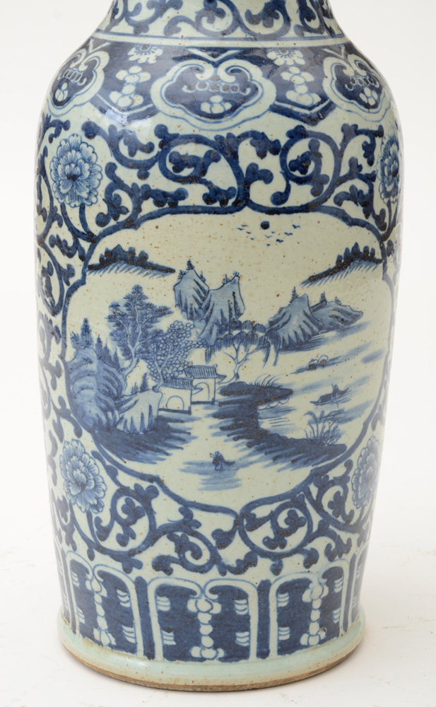 Pair of Vintage Chinese Floor Vases