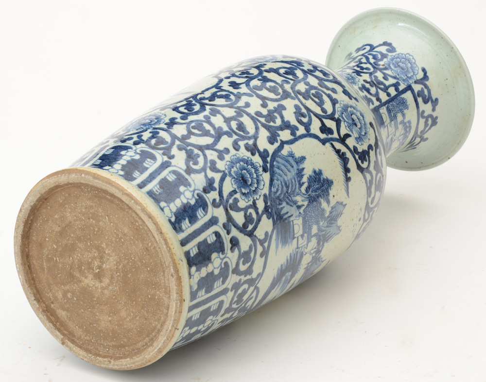 Pair of Vintage Chinese Floor Vases