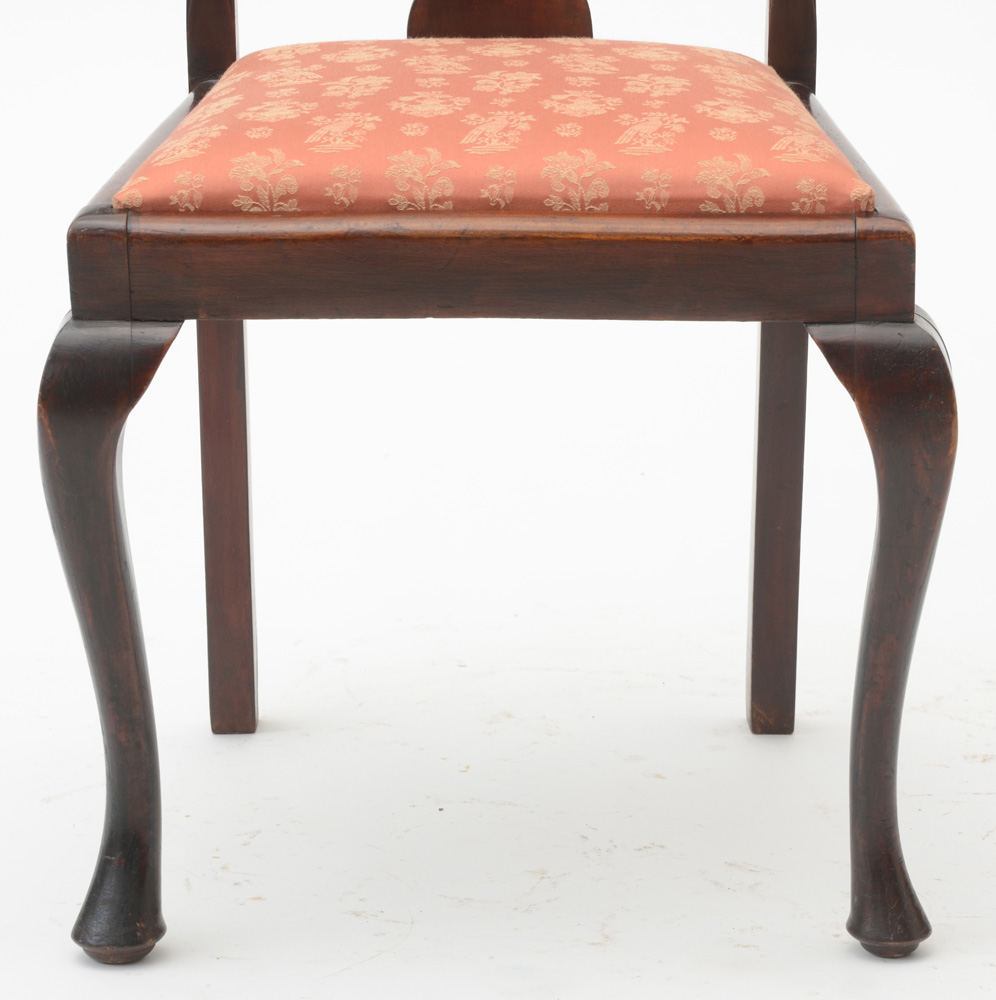 Pair of Queen Anne Dining Chairs