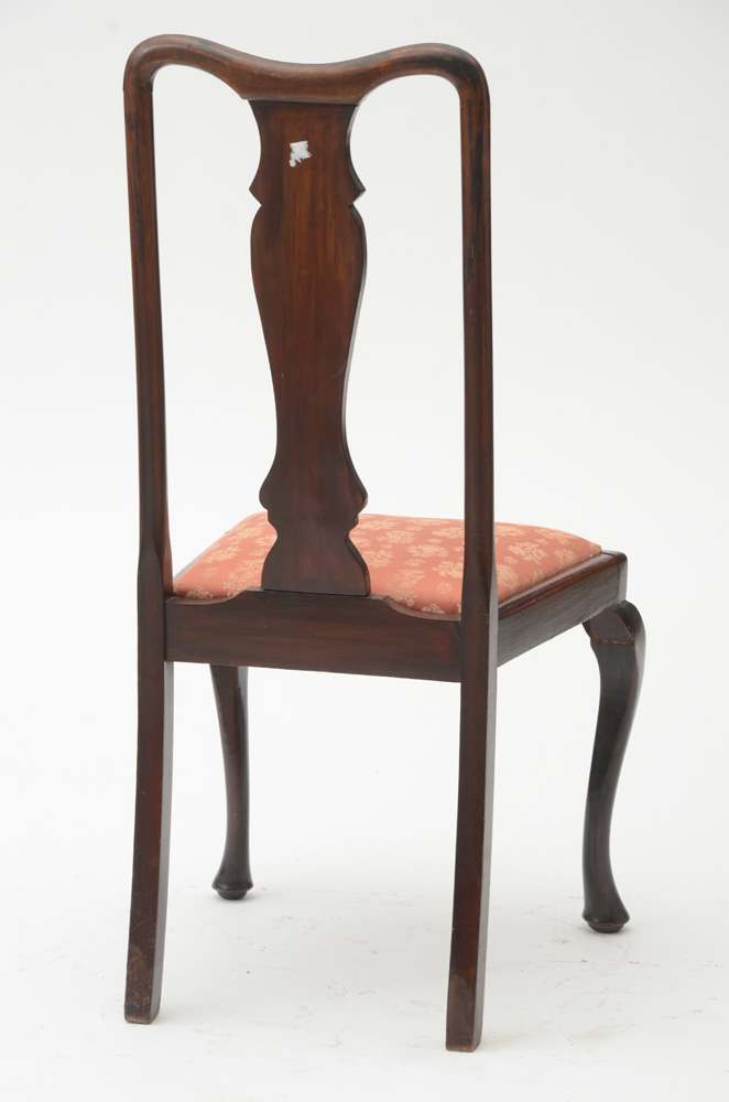 Pair of Queen Anne Dining Chairs