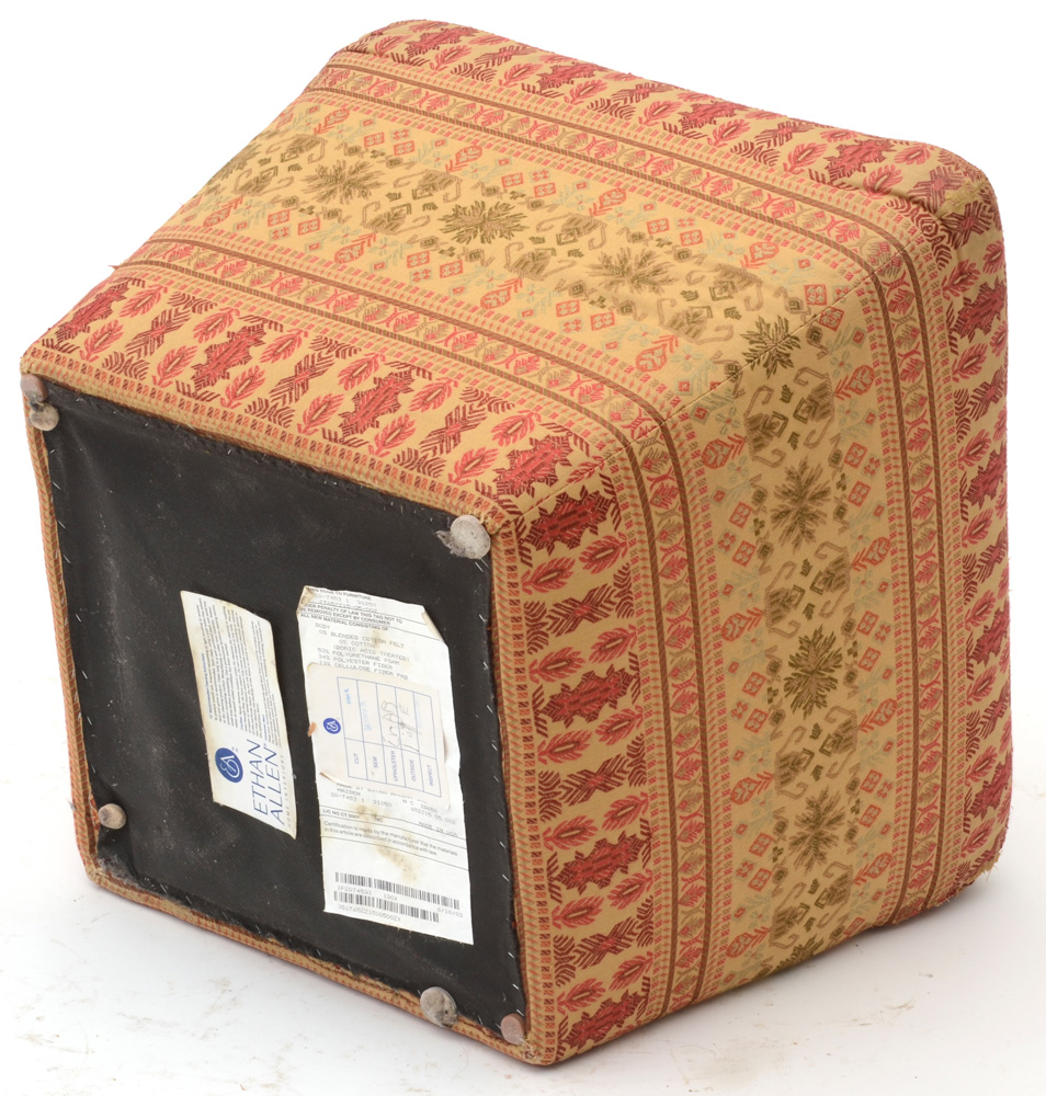 Pair of Ethan Allen Ottomans