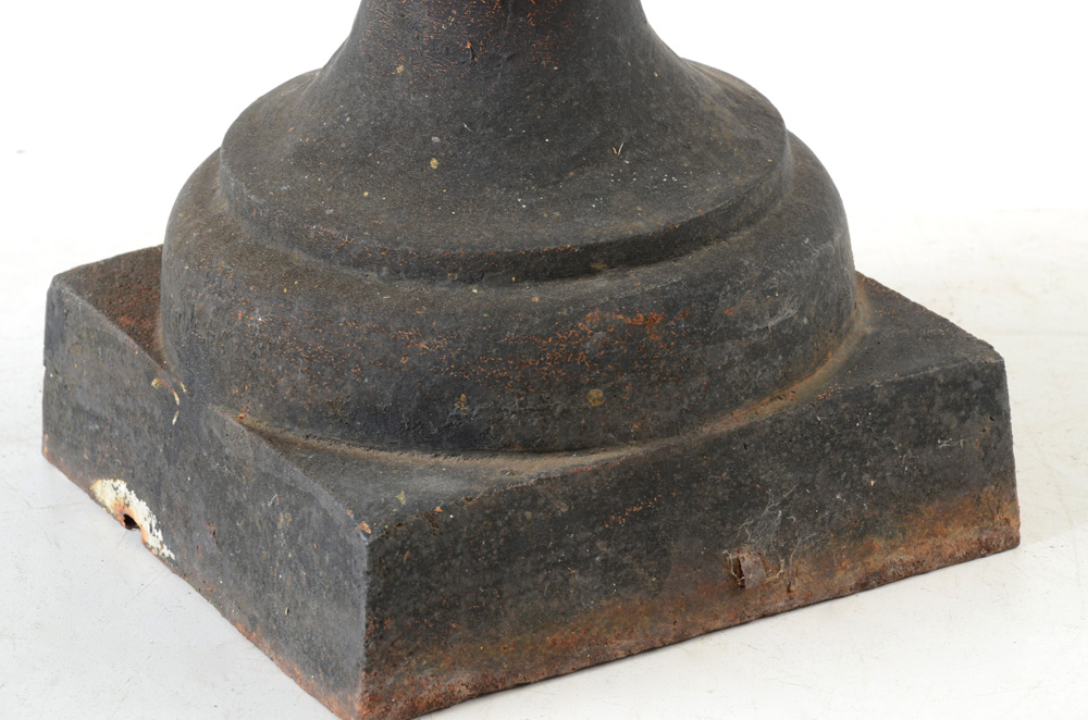 Pair of Vintage Cast Iron Urn Planters