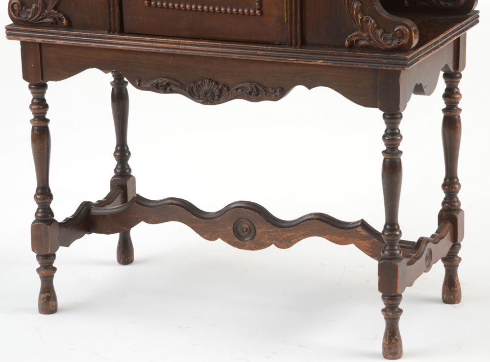 Vintage Humidor and Magazine Stand