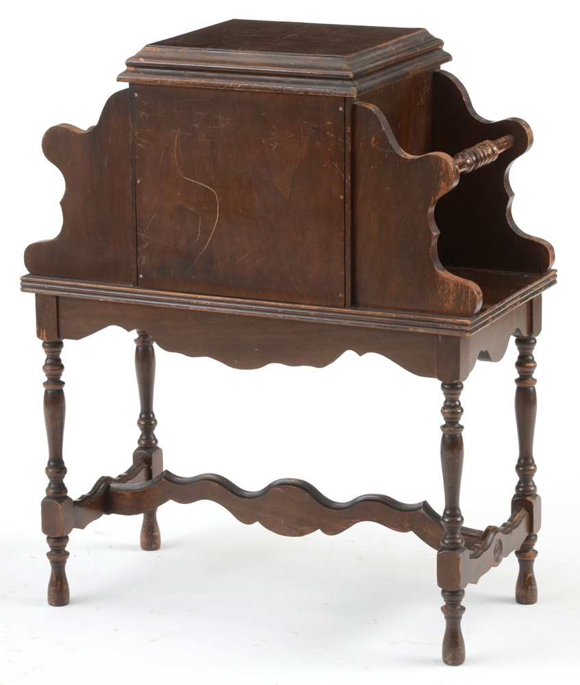 Vintage Humidor and Magazine Stand