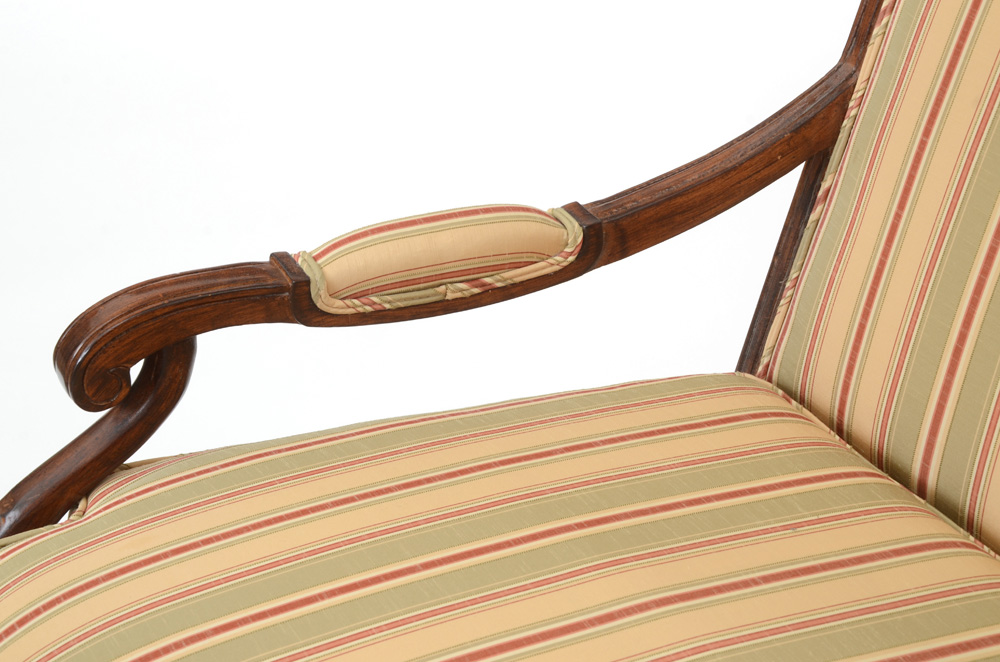 French Restoration Style Walnut Chair