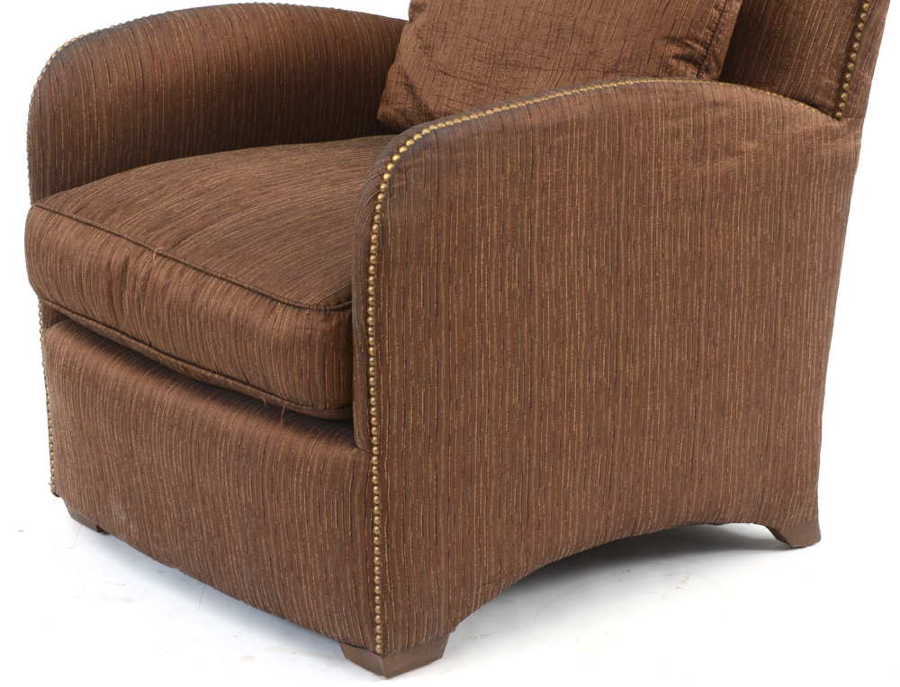 Century Upholstered Lounge Chair