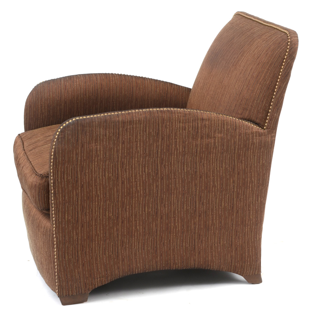 Century Upholstered Lounge Chair