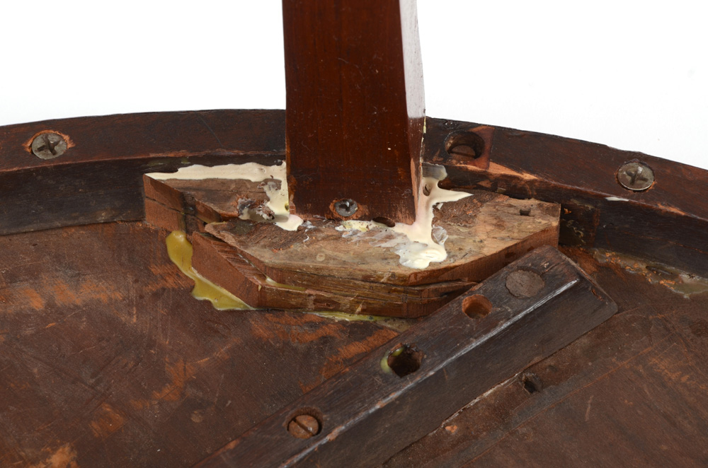 Refurbished Antique Mahogany Coffee Table