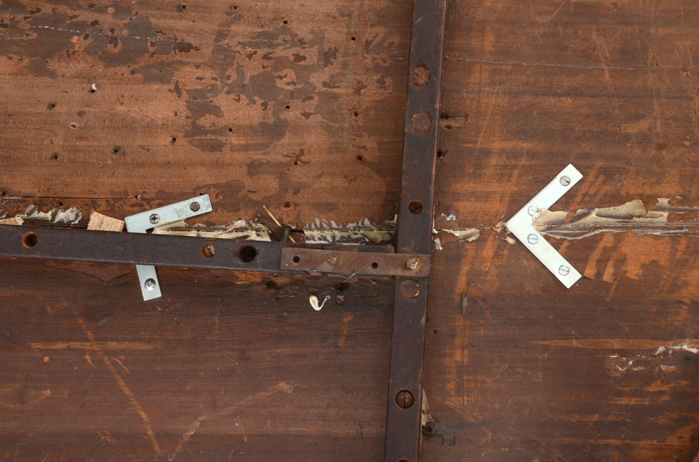 Refurbished Antique Mahogany Coffee Table