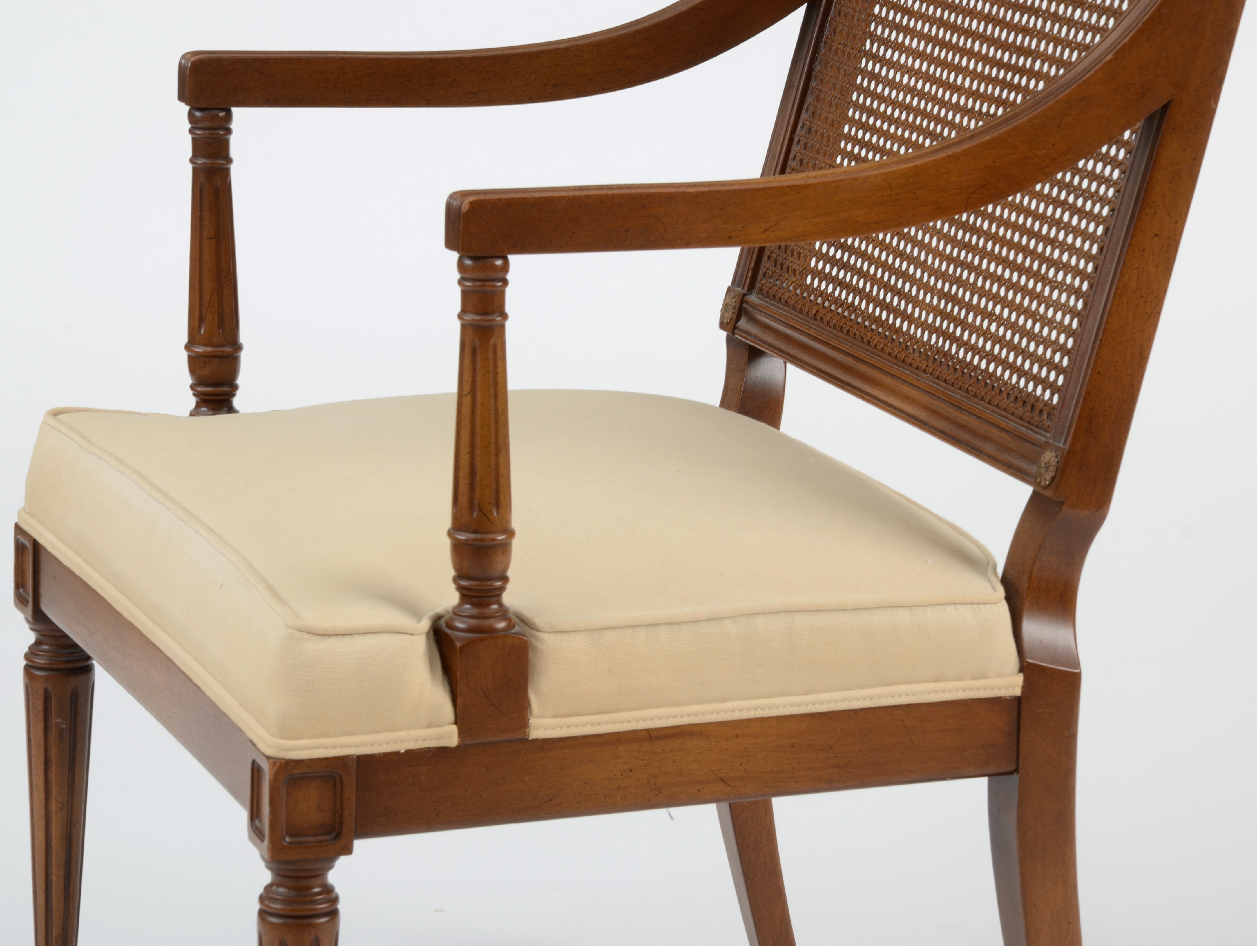 Vintage Louis XVI Style Arm Chair