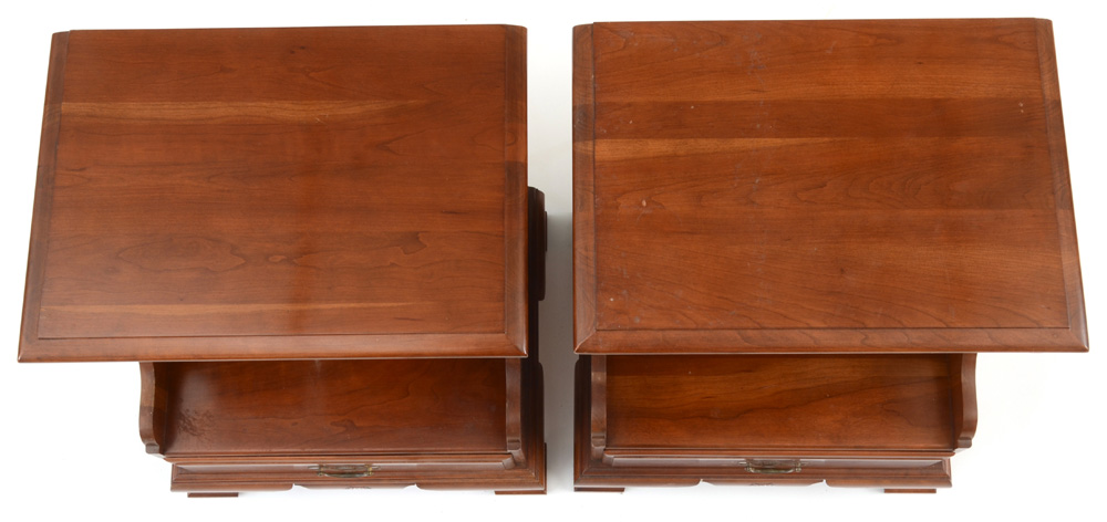 Pair of Kling Nightstands in Cherry