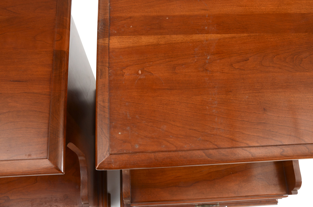 Pair of Kling Nightstands in Cherry