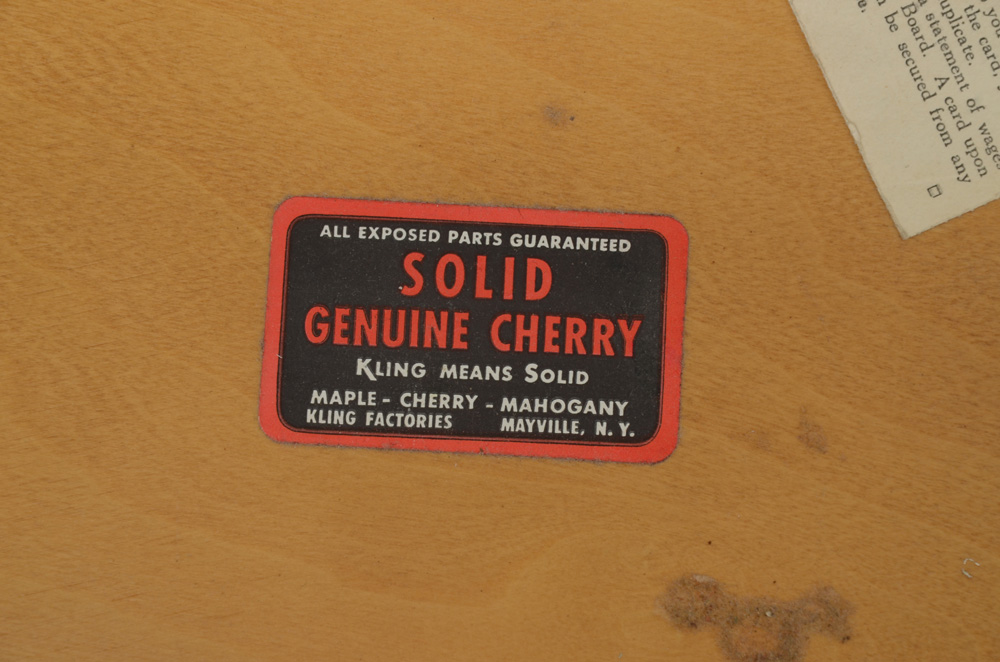 Pair of Kling Nightstands in Cherry