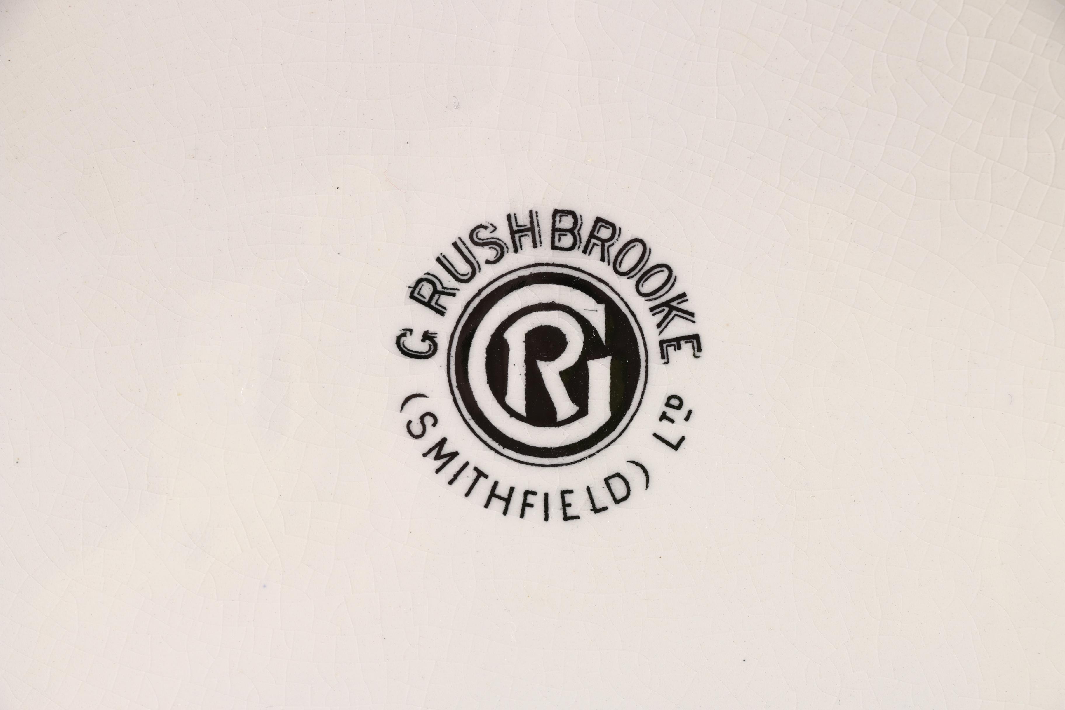 G. Rushbrooke Ironstone Cheese Display Stand