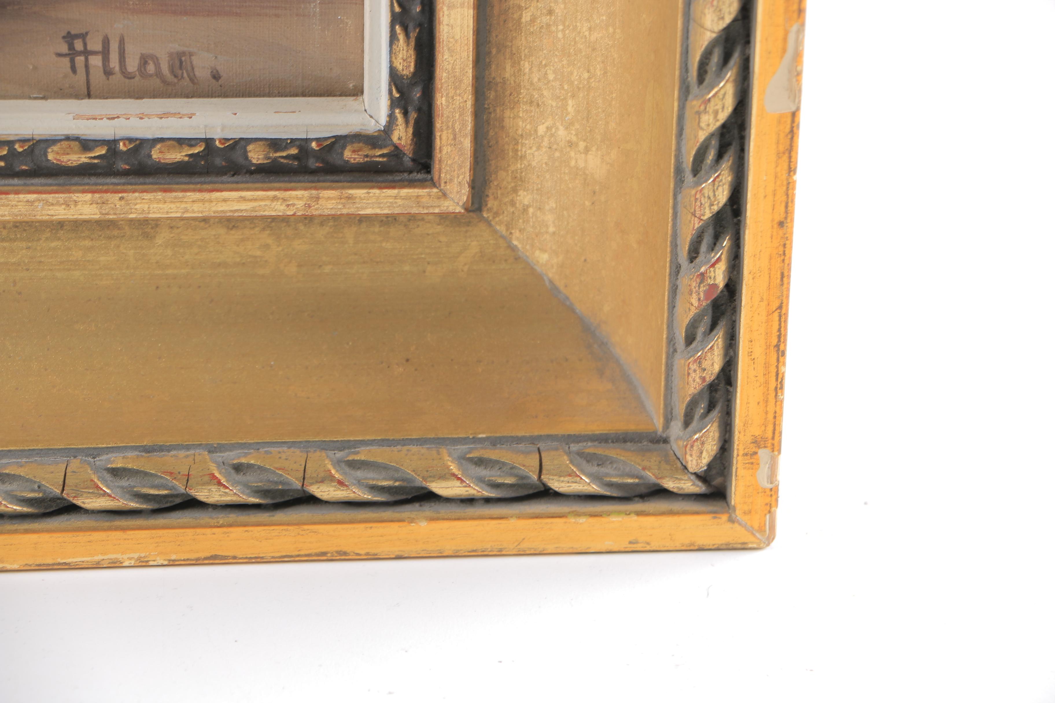 Allan Oil Painting on Canvas of Floral Arrangement