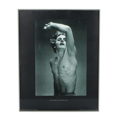 Autographed Mikhail Baryshnikov Poster Autographed Mikhail Baryshnikov Poster