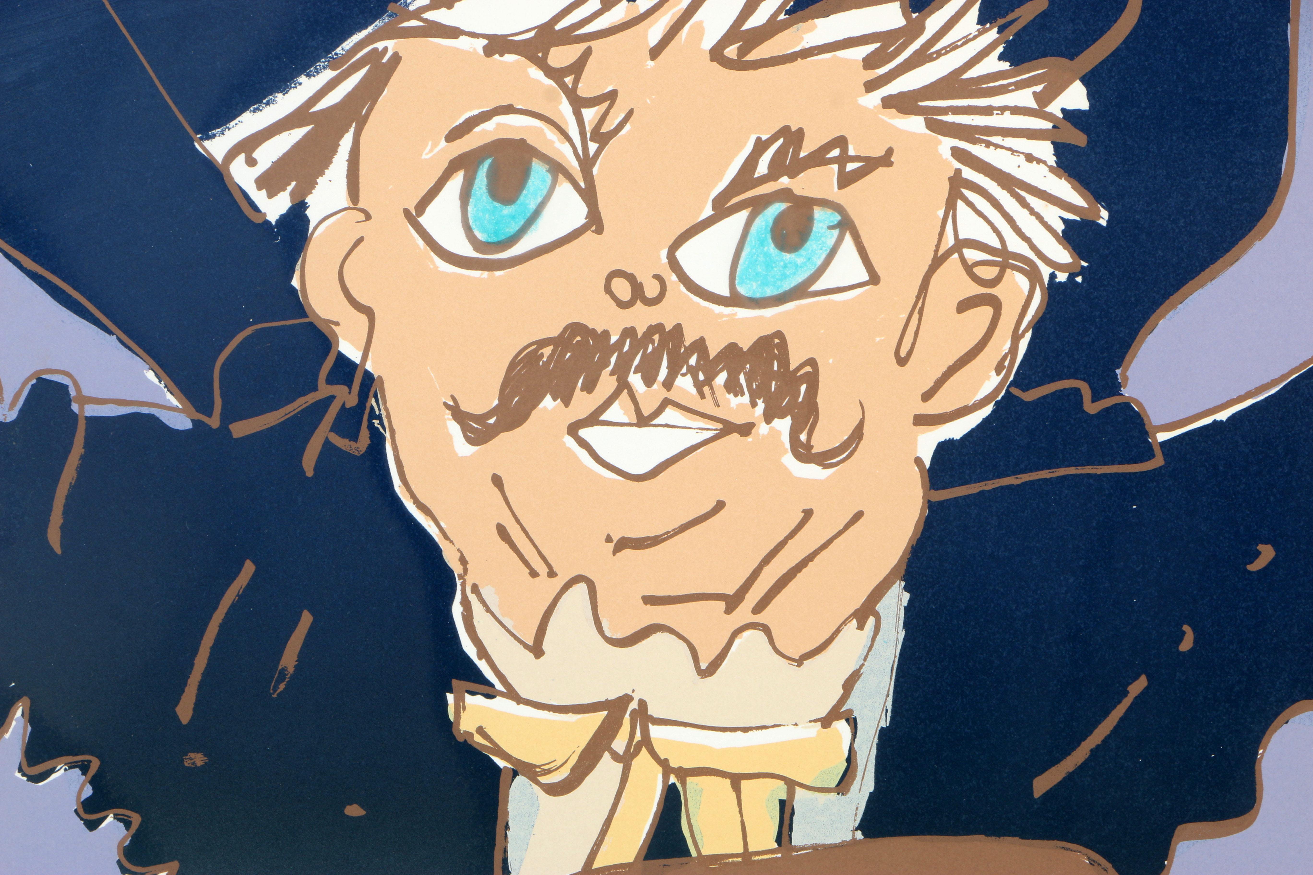 Gene Allcot Limited Edition Serigraph on Paper "The Miser"