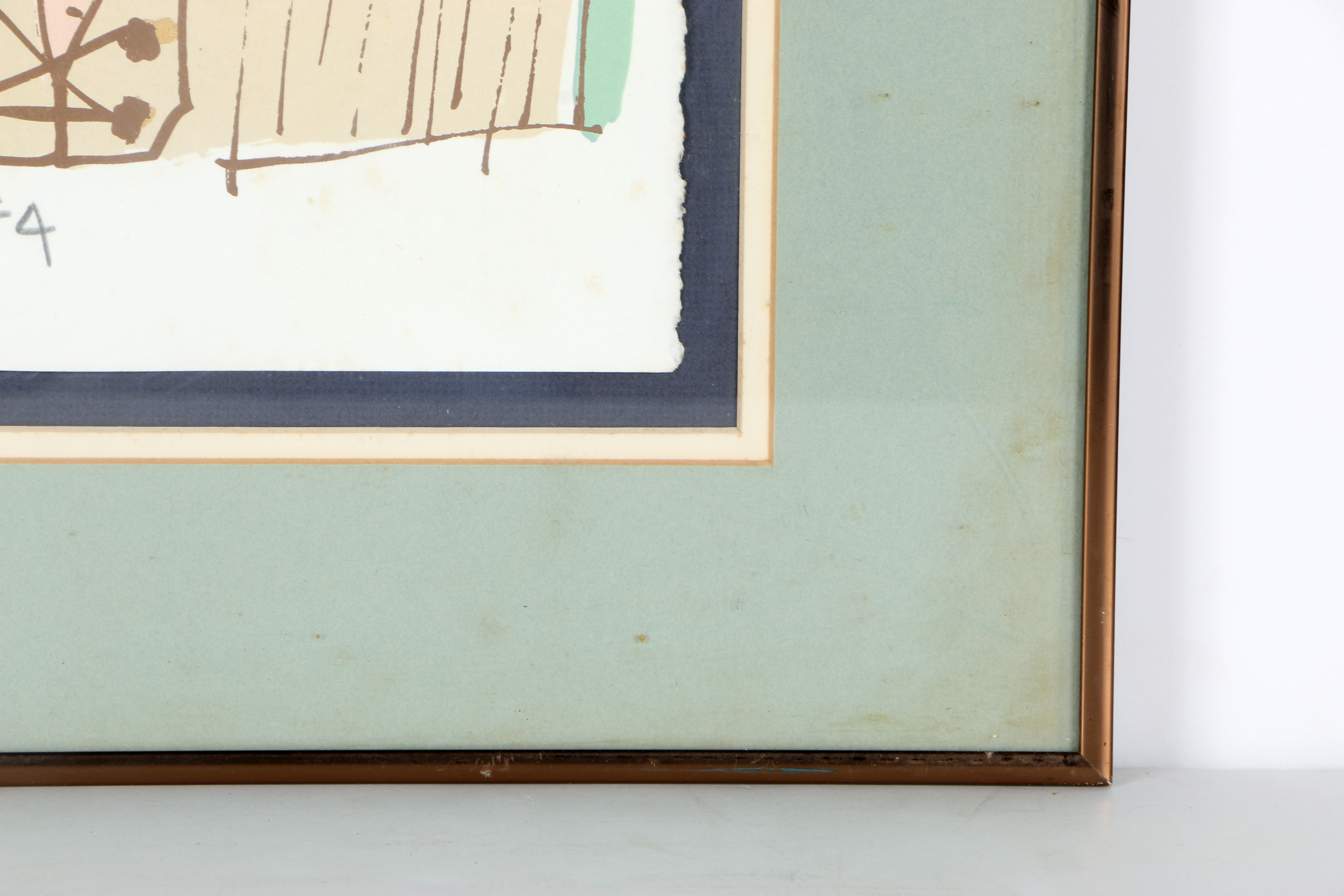 Gene Allcot Limited Edition Serigraph on Paper "The Miser"