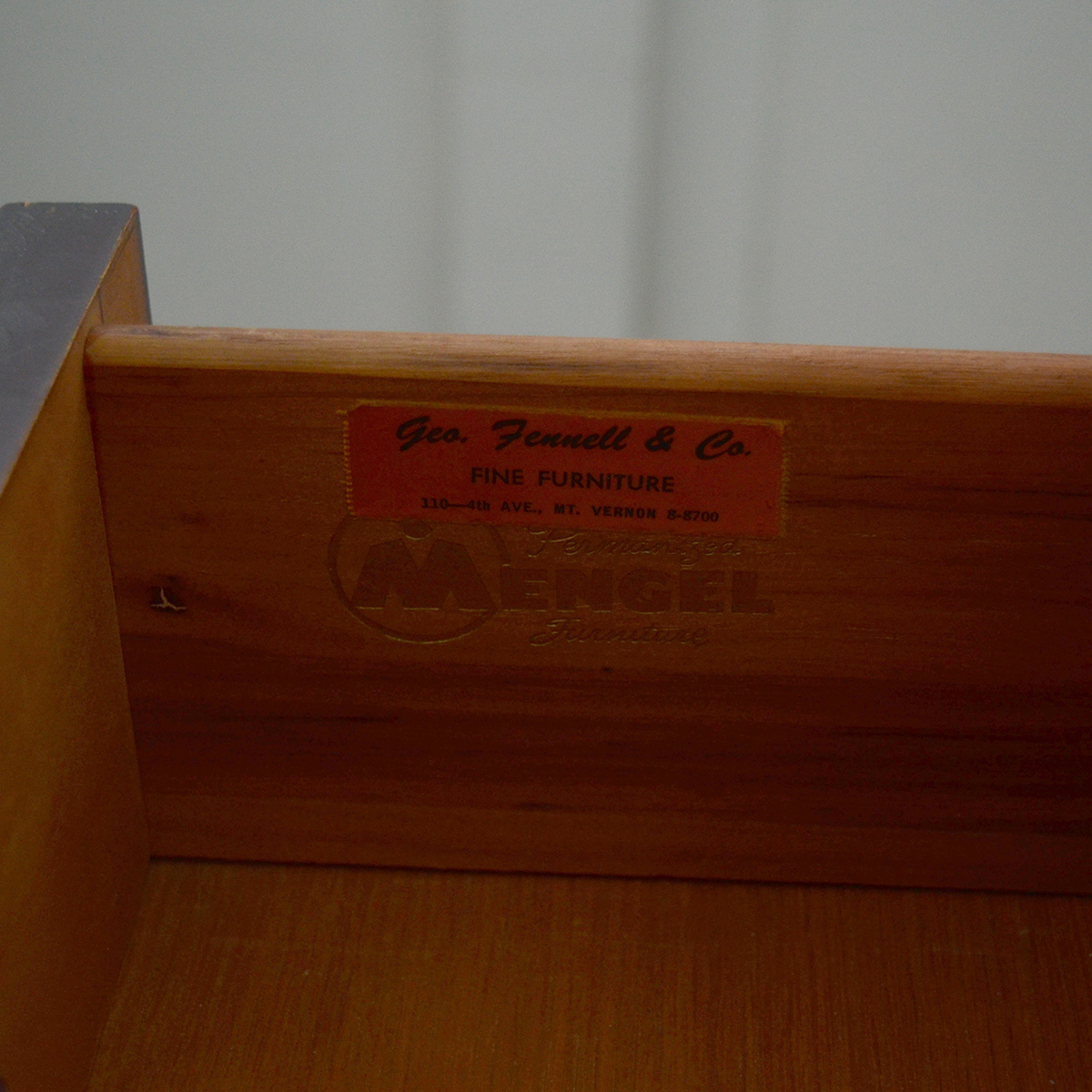 Mengel Furniture Mahogany Chest of Drawers