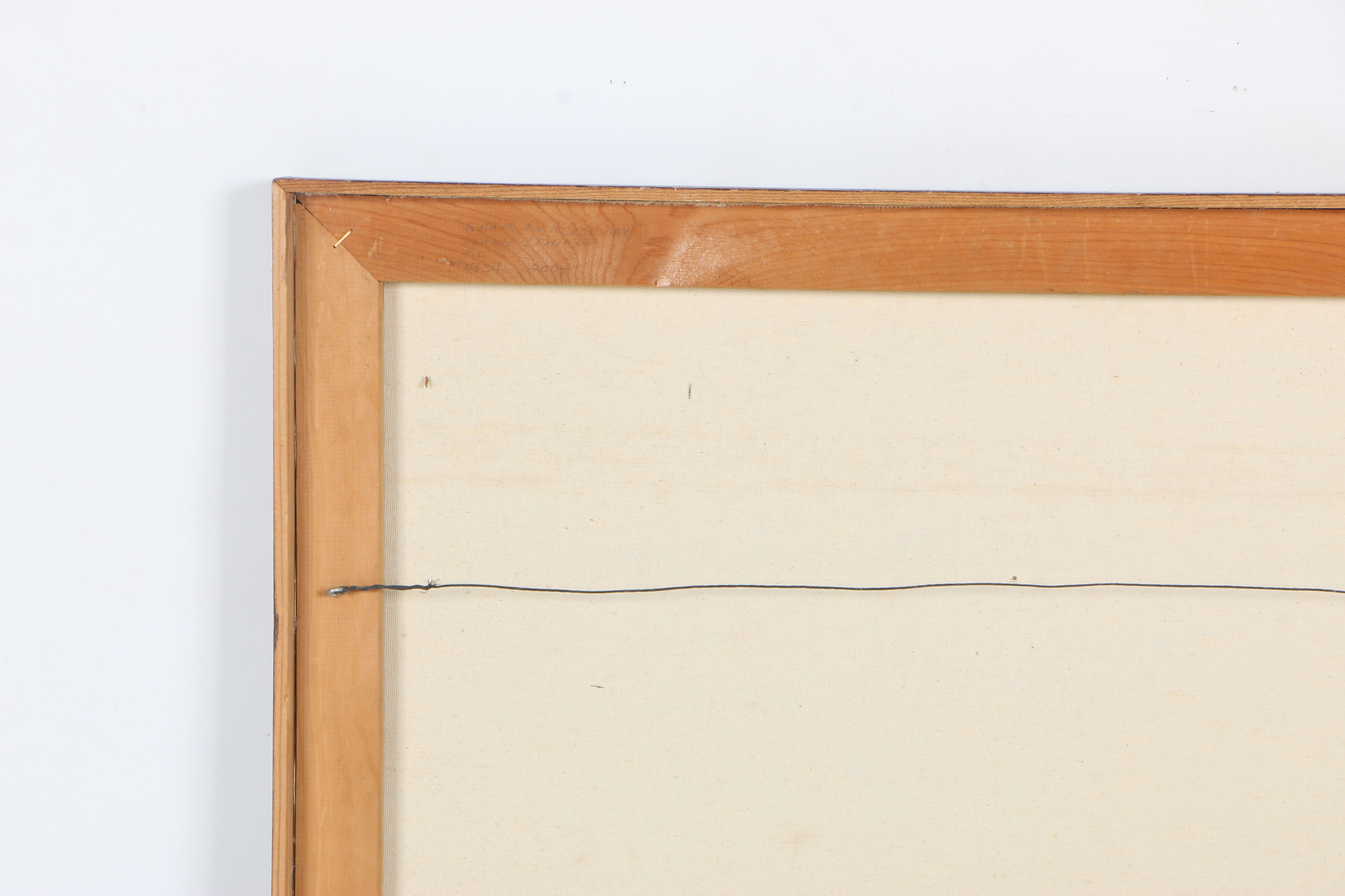 Lonnie Leonard Oil Painting on Canvas Seascape