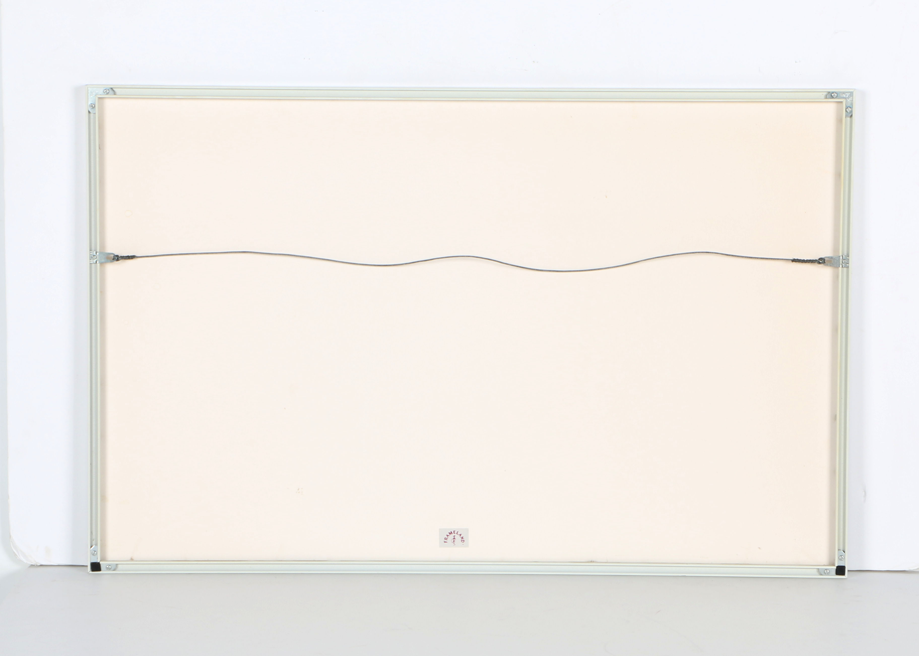 Offset Lithograph on Paper "Running Fence" Installation After Christo