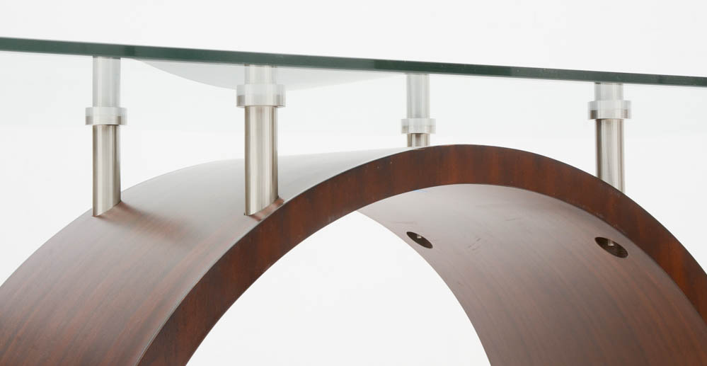 Contemporary Style Dining Table and Six Chairs