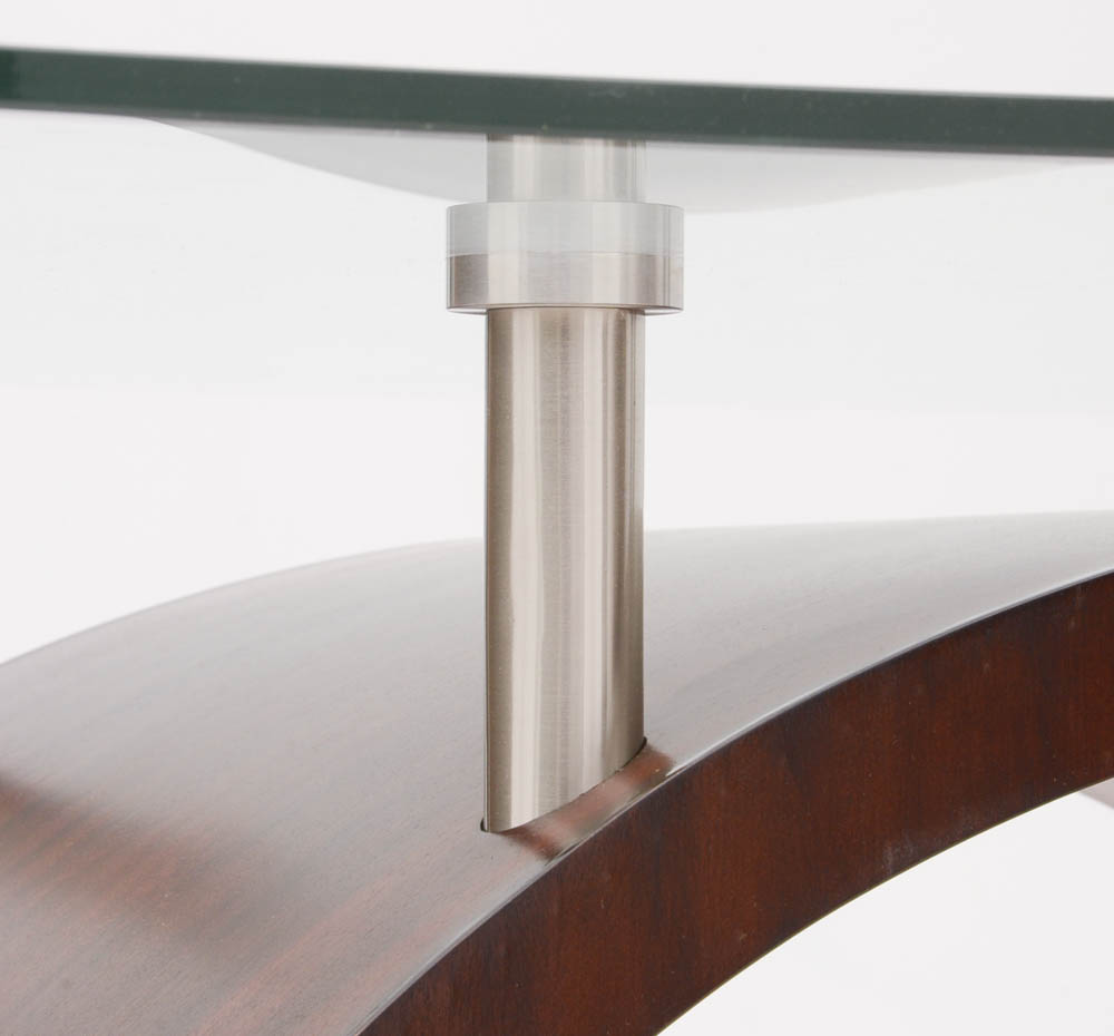 Contemporary Style Dining Table and Six Chairs