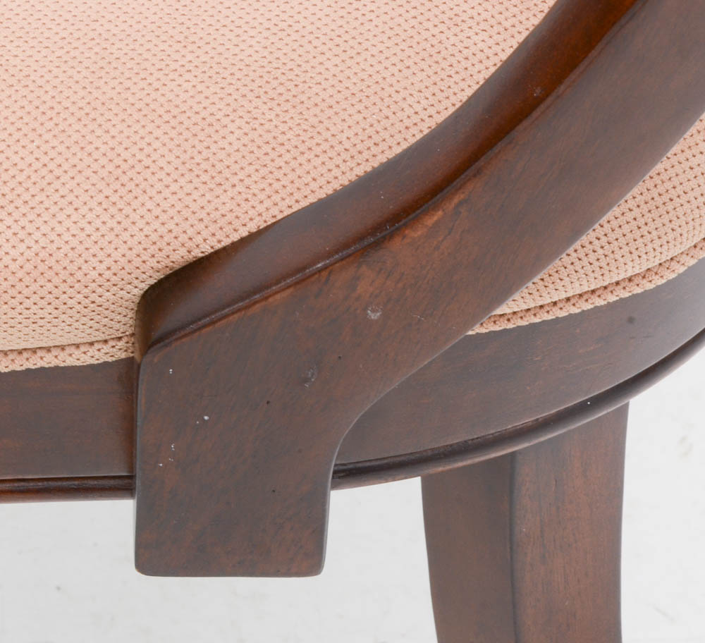 Contemporary Style Dining Table and Six Chairs