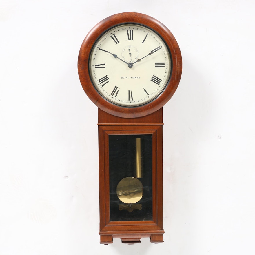 Antique Seth Thomas Wall Pendulum Clock