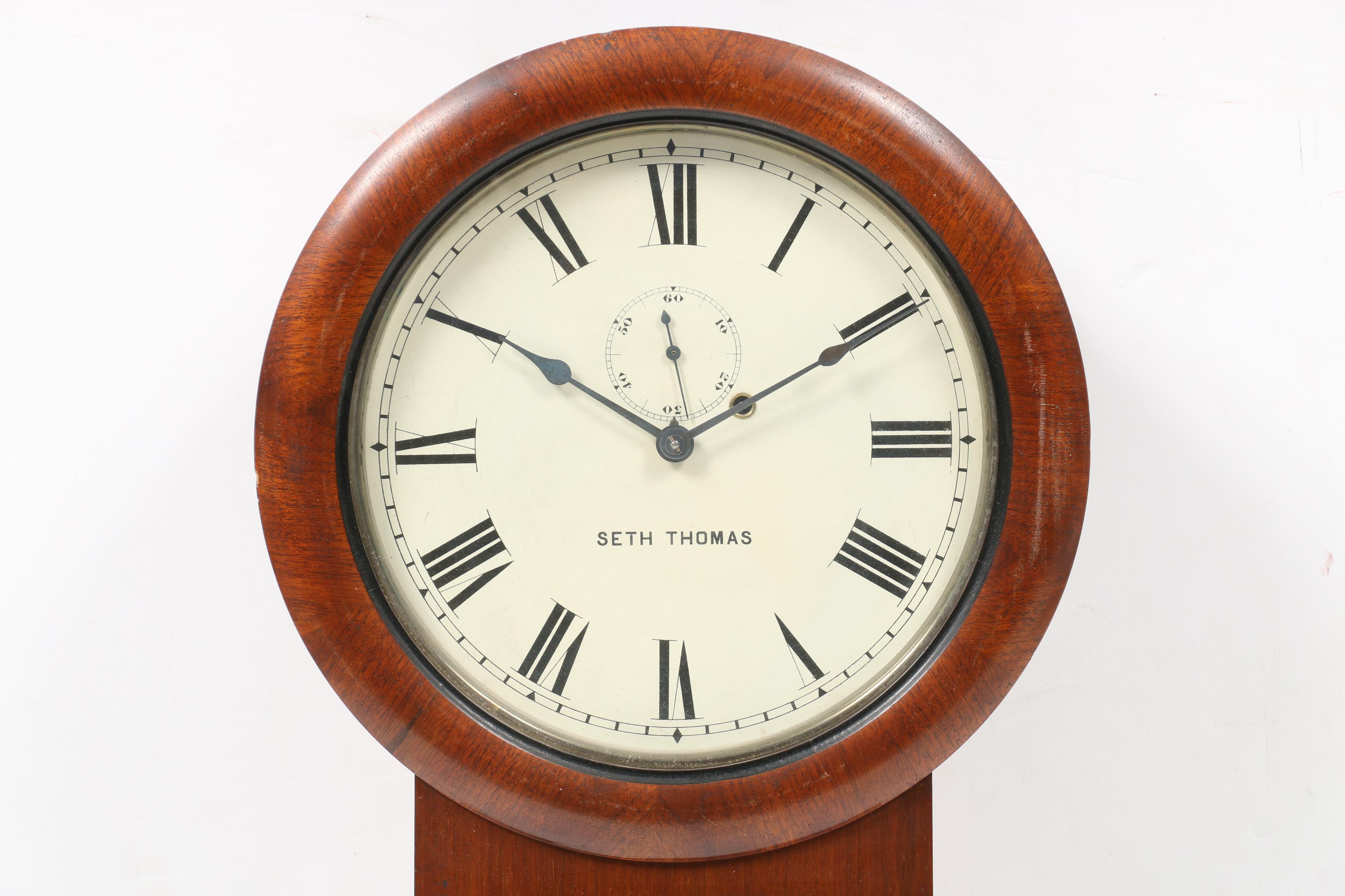 Antique Seth Thomas Wall Pendulum Clock