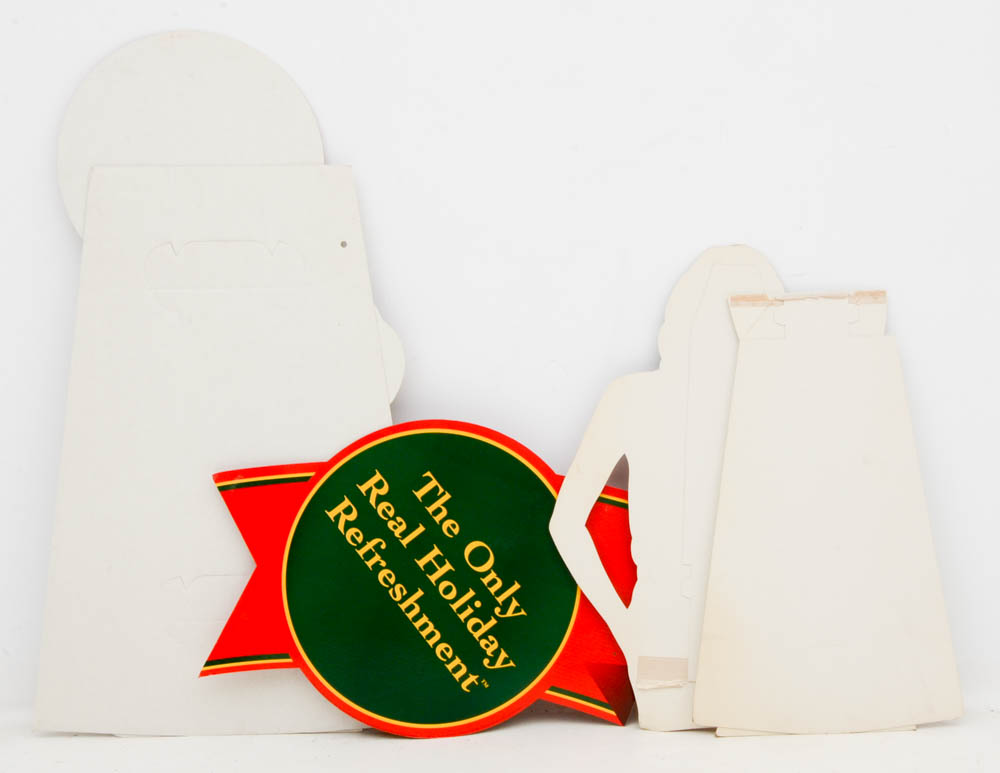 Coca-Cola Cardboard Advertisements