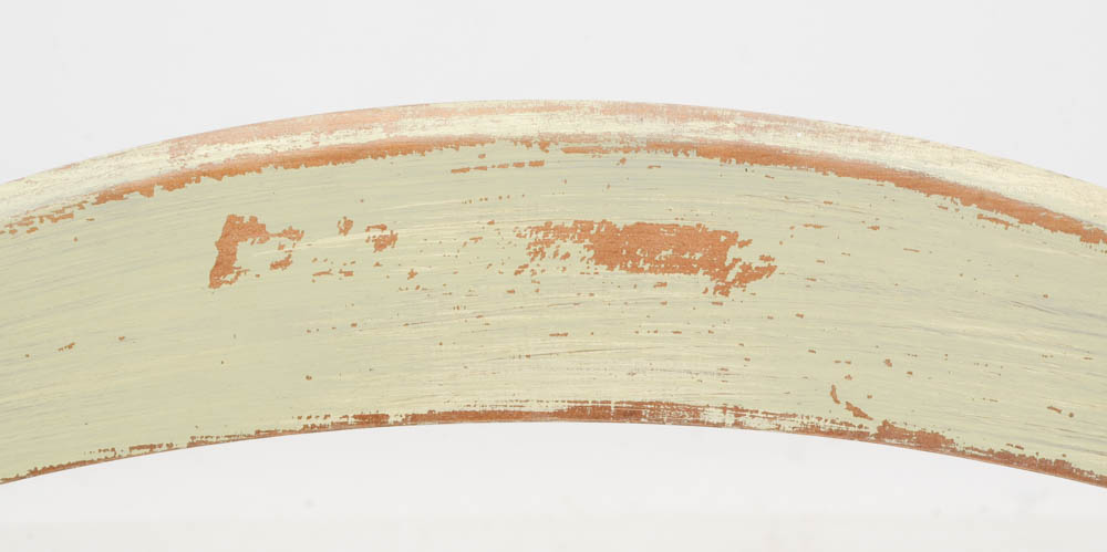 Set of Six Crate and Barrel French Provincial Style Dining Chairs