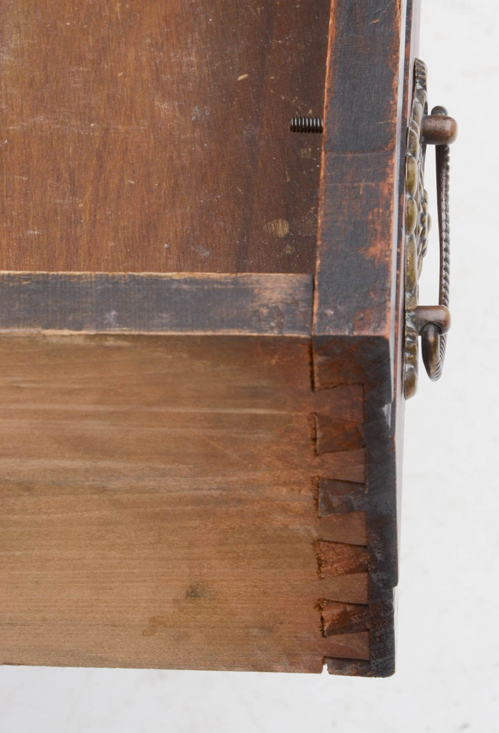 Victorian Steinkamp & Co Walnut Marble Top Dresser with Mirror