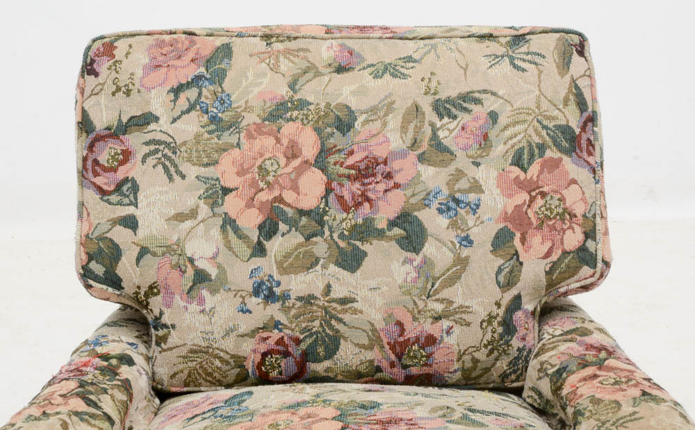 Pair of Floral Armchairs