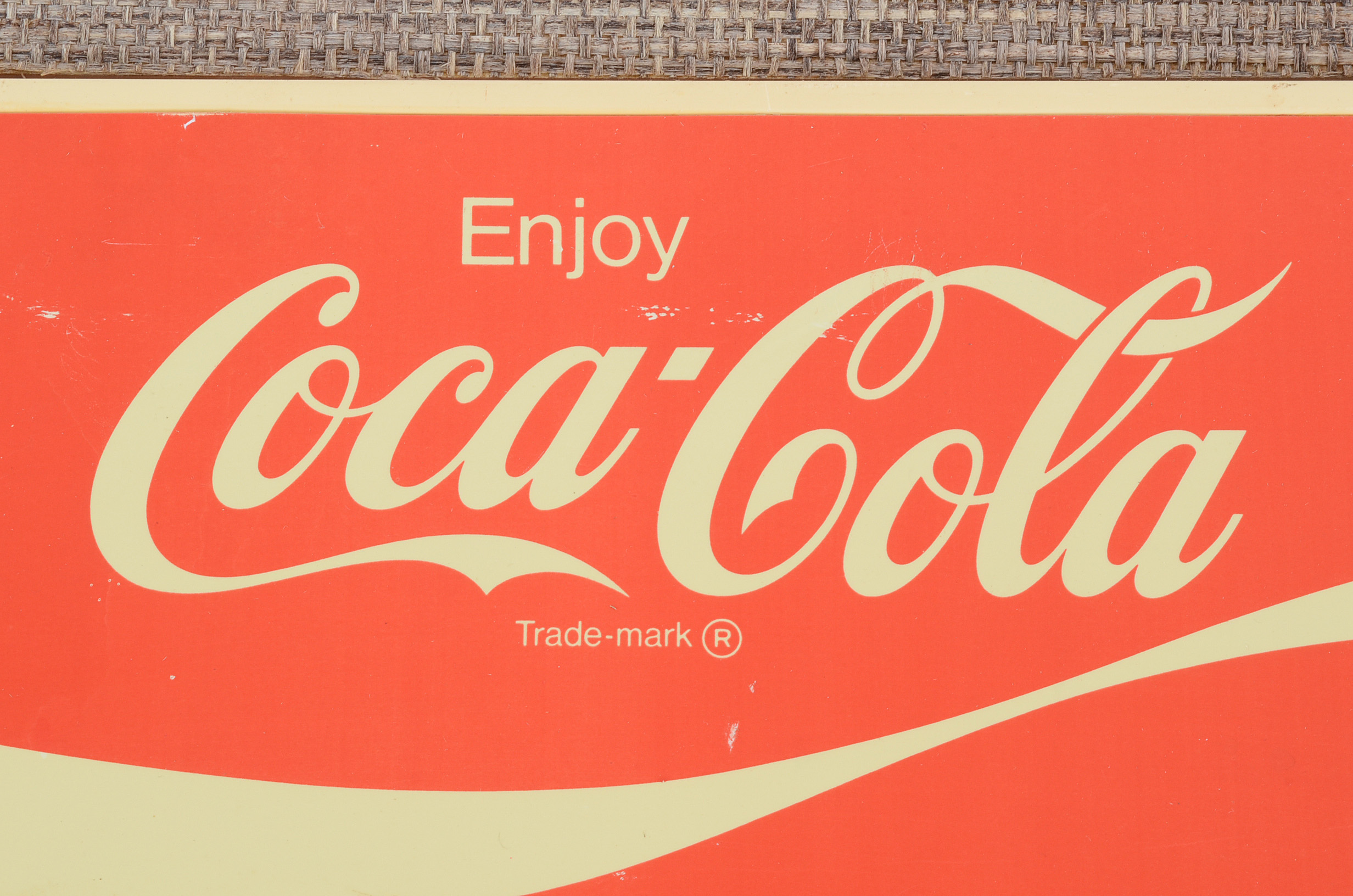 Vintage Coca-Cola Menu Board and Signs