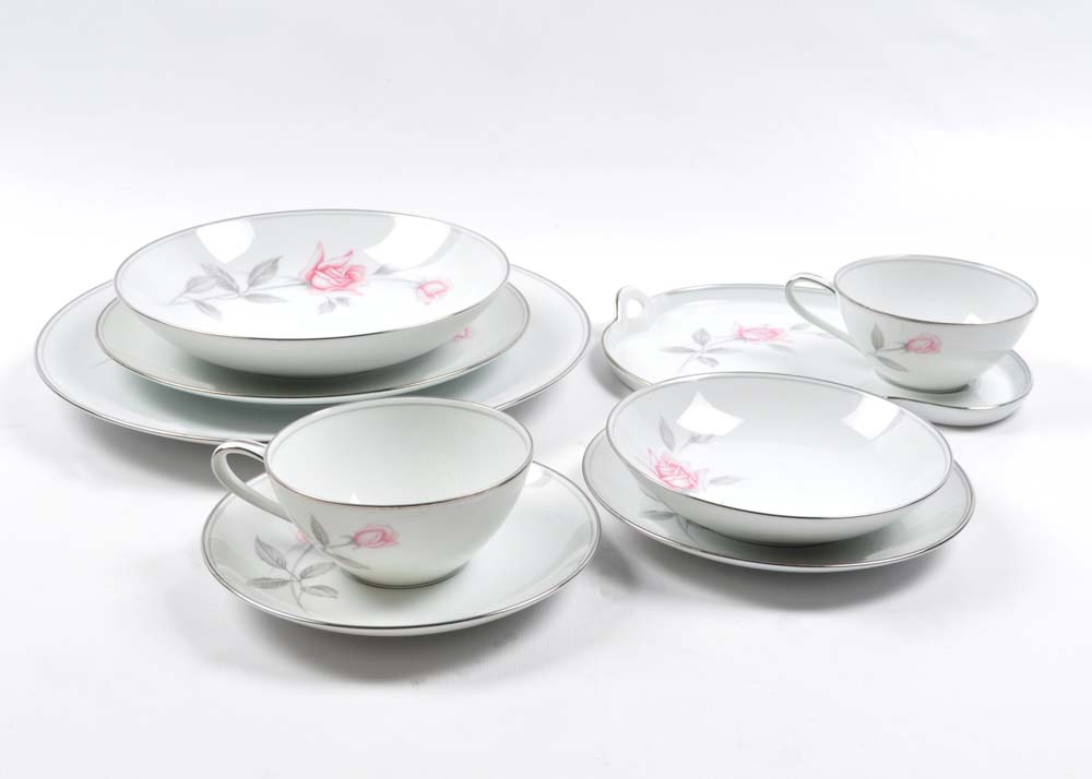Vintage Noritake "Rosemarie" China Set