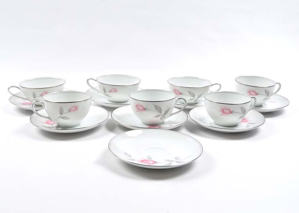 Vintage Noritake "Rosemarie" China Set