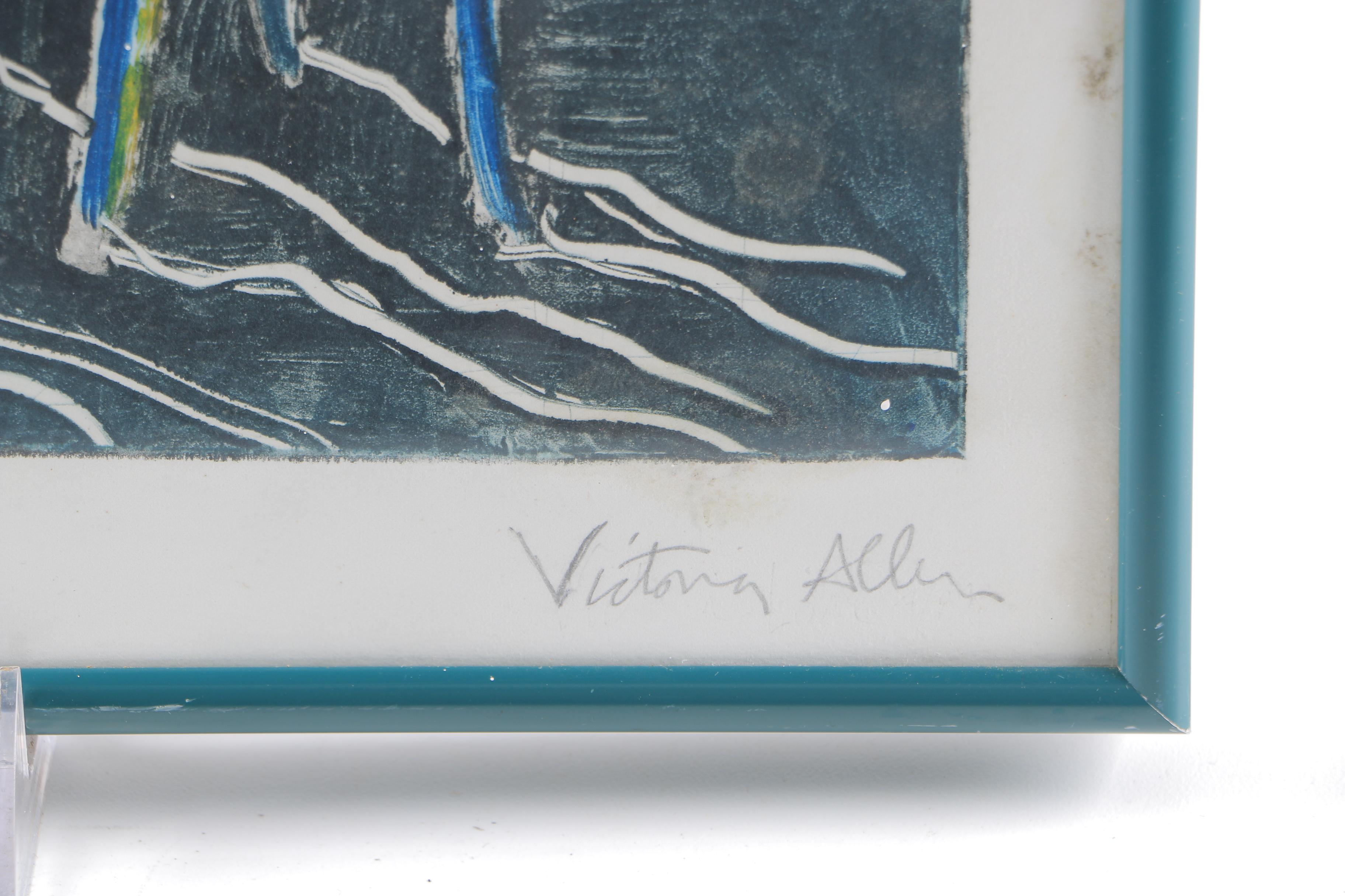 Victoria Allen Original Monoprint