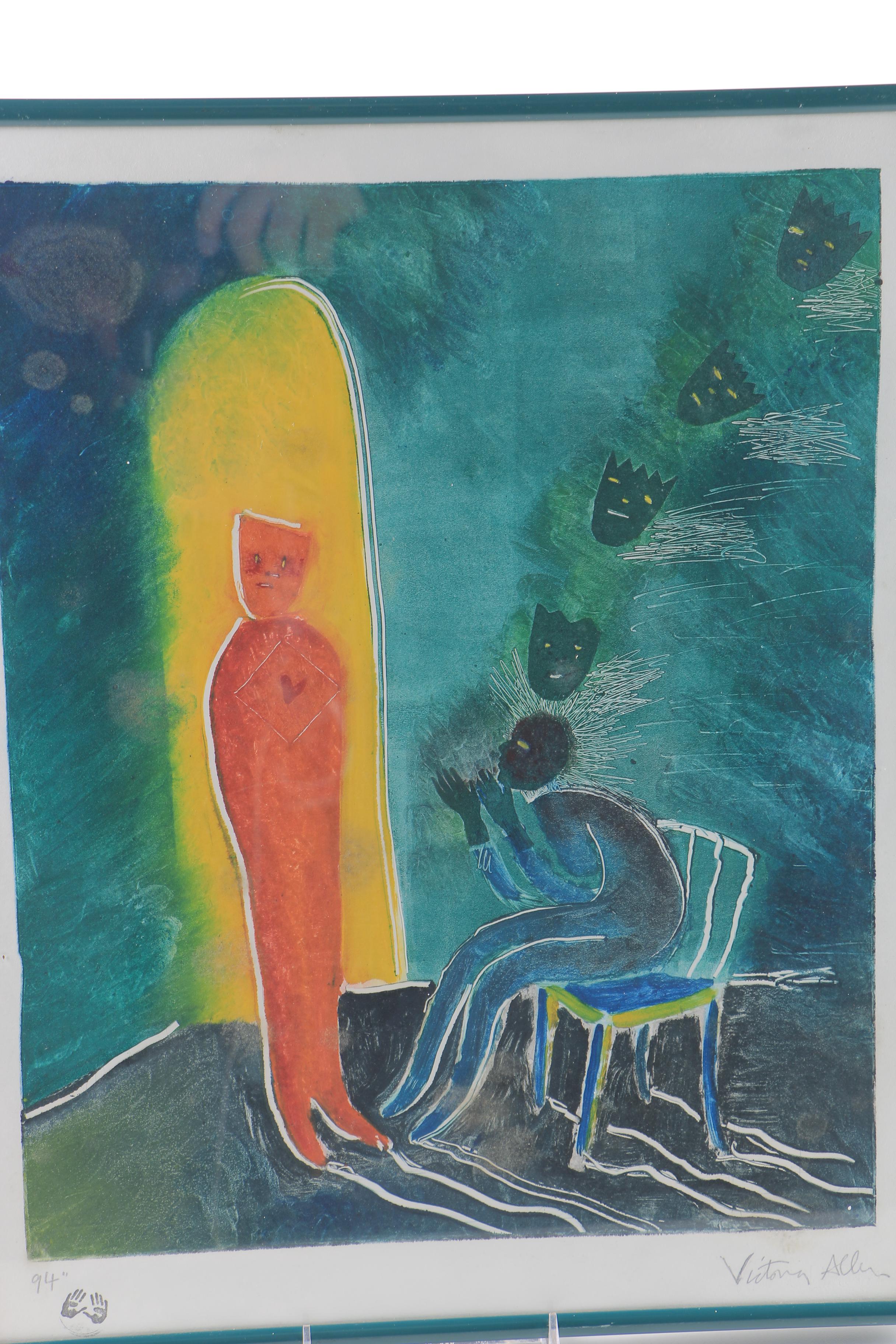 Victoria Allen Original Monoprint