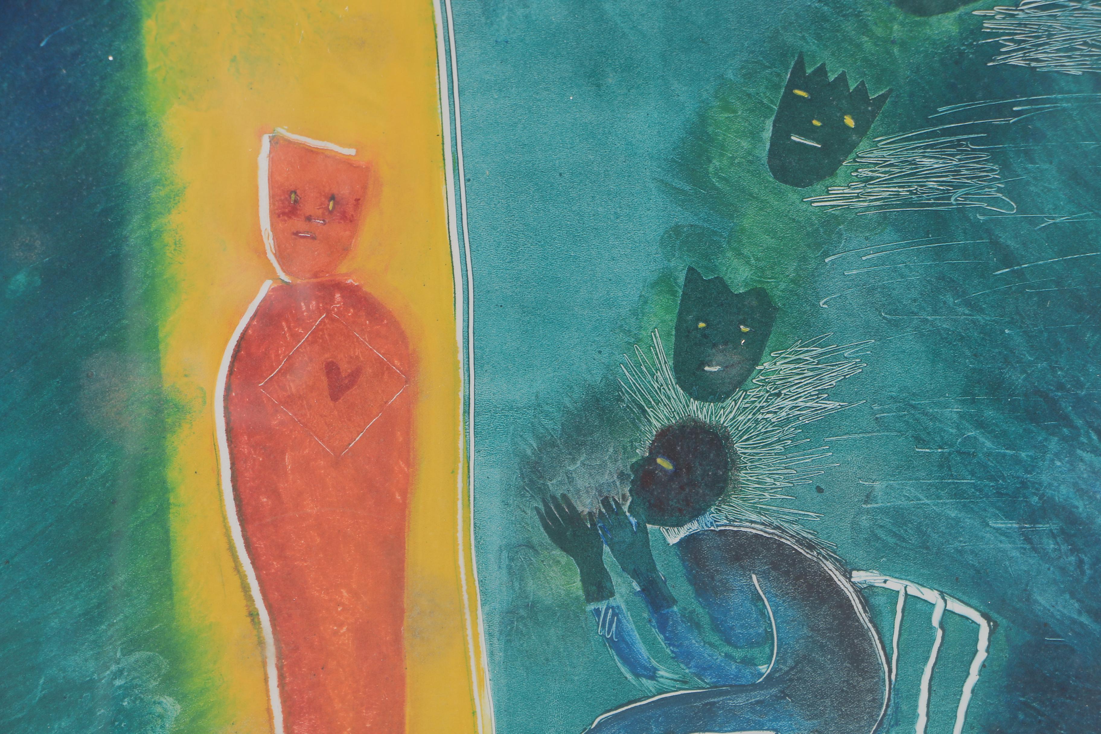 Victoria Allen Original Monoprint