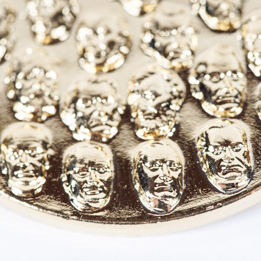 The 38 Presidents Of The United States 1776-1980 Gold Plated Medallions