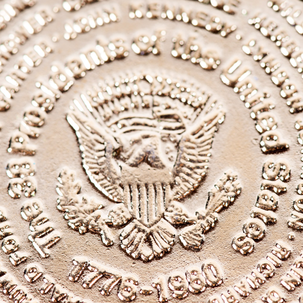 The 38 Presidents Of The United States 1776-1980 Gold Plated Medallions