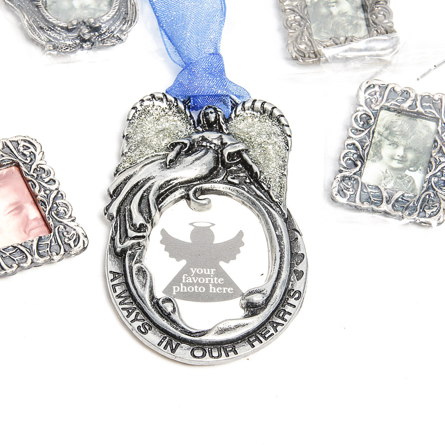 Pewter Frames Including Metzke