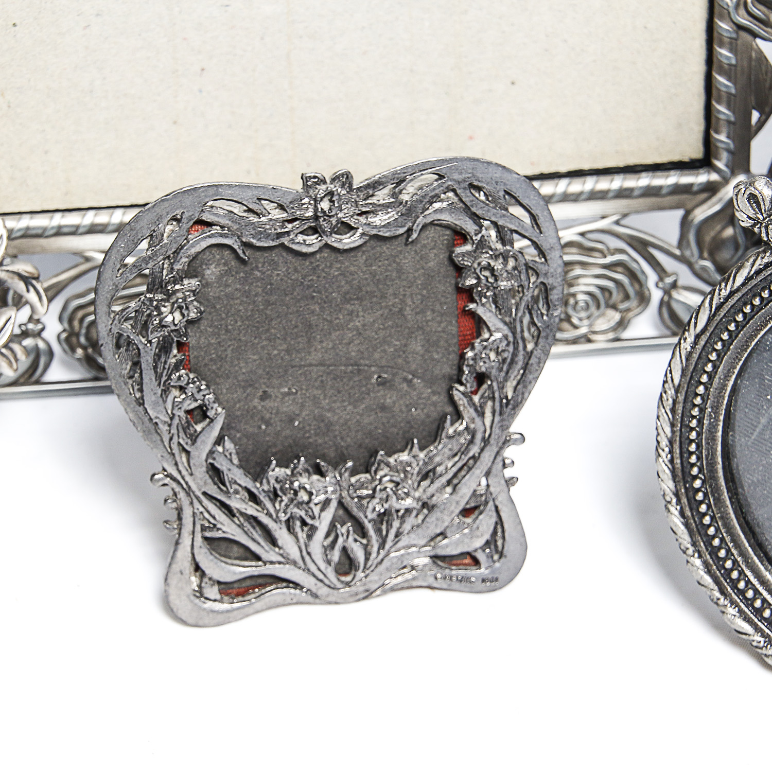 Pewter Frames Including Metzke